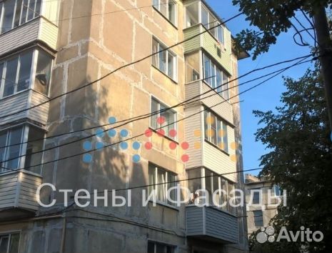 Ремонт фасада здания