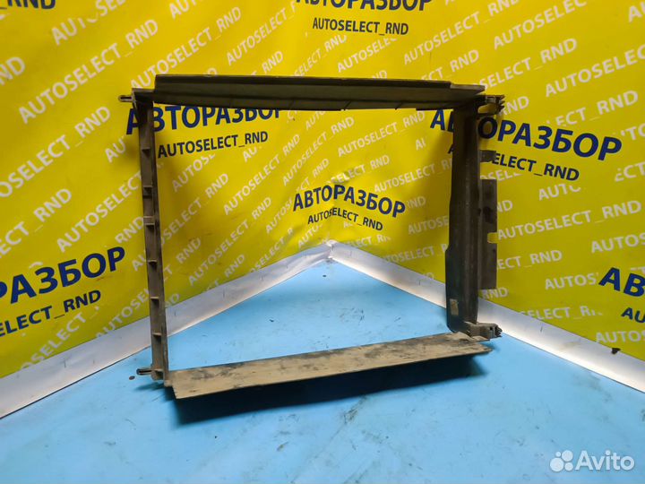 Дефлектор радиатора renault logan 2