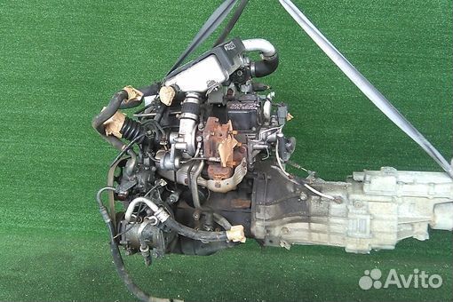 Двигатель в сборе двс mitsubishi pajero mini H58A