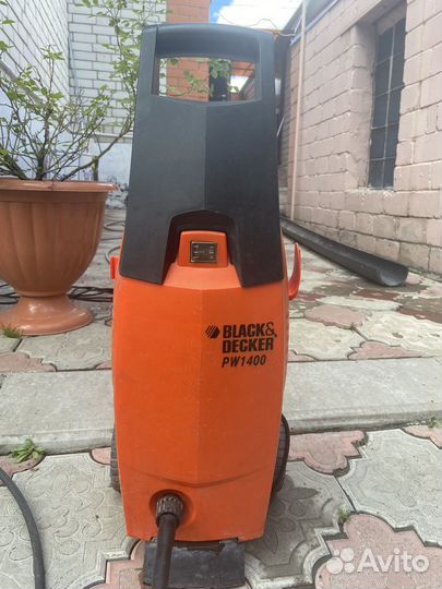 Мойка высокого давления black decker pw1400