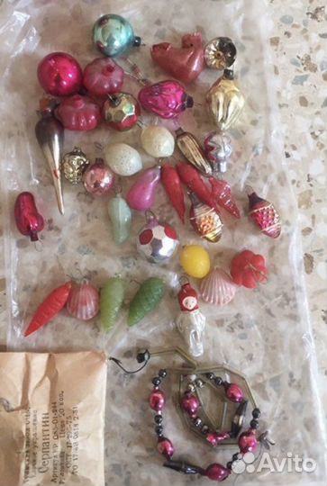 Елка СССР игрушки