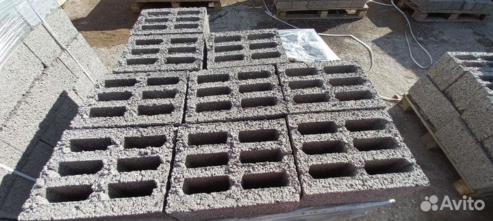 Керамзитбетонный, керамзитный, блок