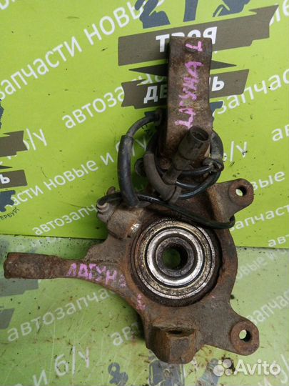 Ступица цапфа кулак передняя левая Renault Laguna