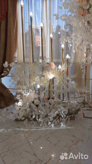 Свадебный декор фотозона