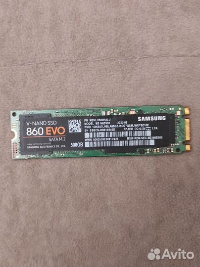 SSD Samsung 860 EVO 500 GB M.2