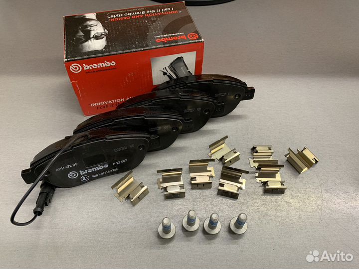 Колодки дисковые Fiat Idea, Doblo 1.2-1.9JTD 01)