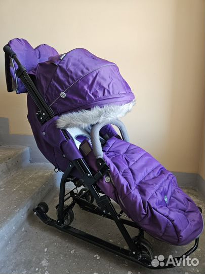 Коляска санки ника