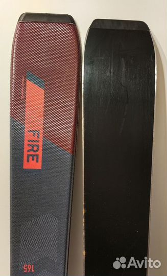 Горные лыжи Fischer RC Fire и крепления RS9