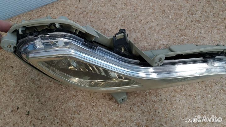 Фара противотуманная solaris 2011
