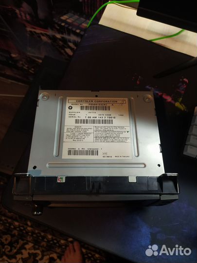 Магнитола jeep Grand Cherokee 2012 WK2