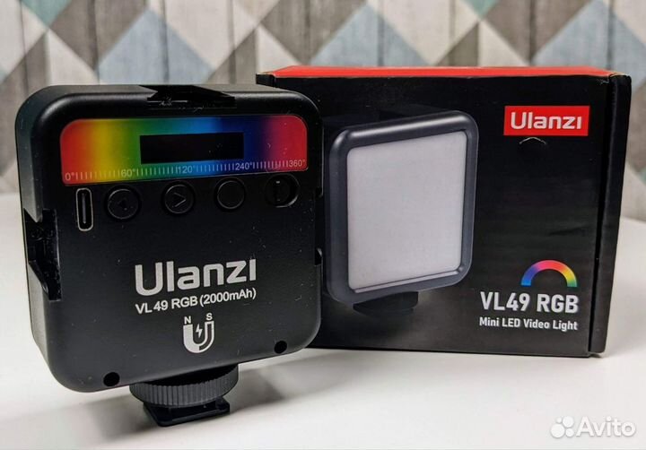 Компактный RGB свет Ulanzi