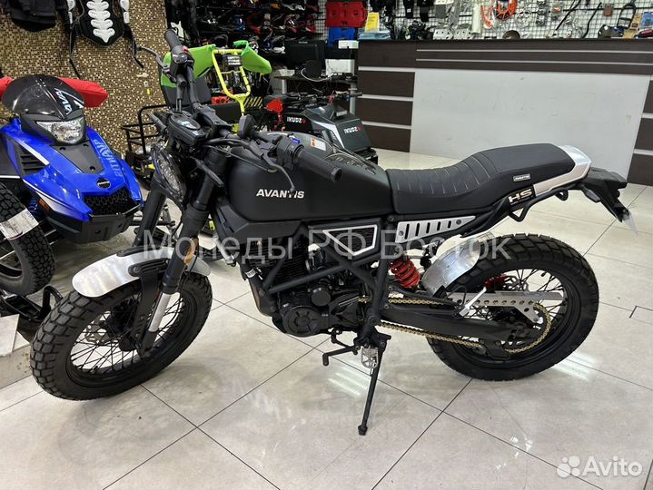 Мотоцикл Авантис Avantis Сити City 250 птс Черный