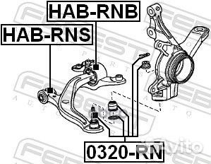 Сайлентблок HAB-RNS HAB-RNS Febest