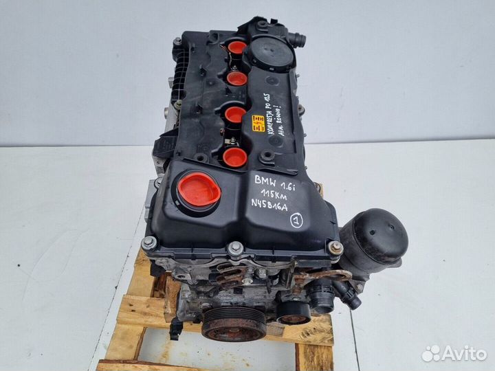 Двигатель контрактный BMW 1.6 N45B16AC