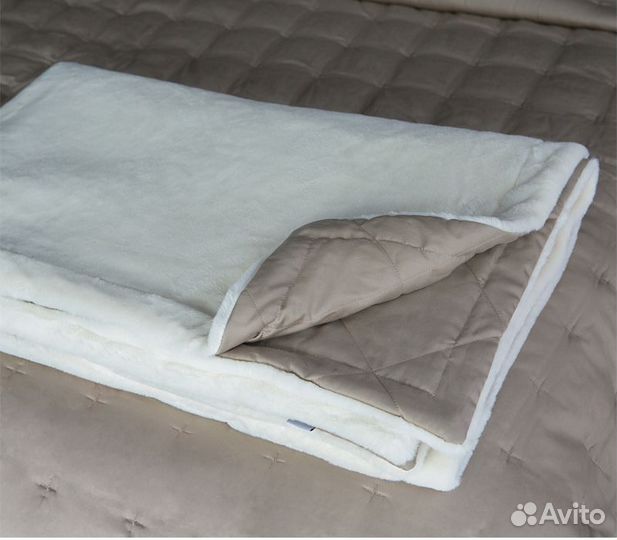 Плед меховой milky shake