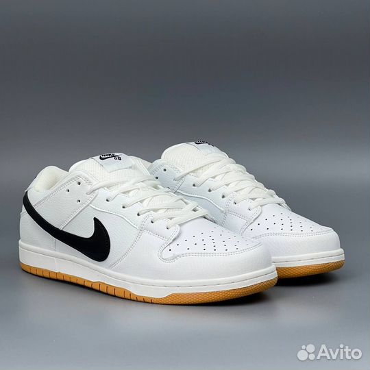 Ботинки Обувь Кроссовки Nike Dunk SB White