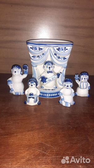 Гжельские фигурки