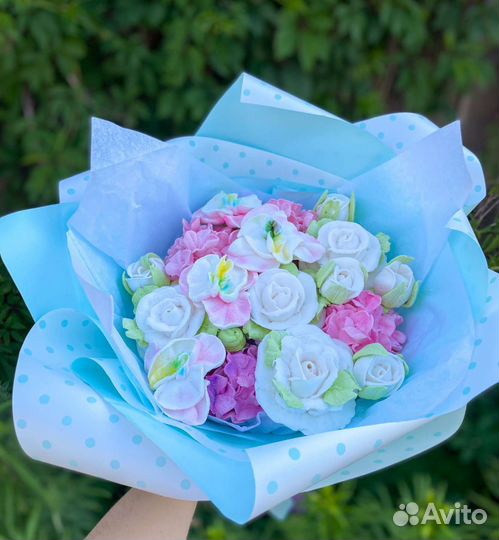 Зефирные букеты