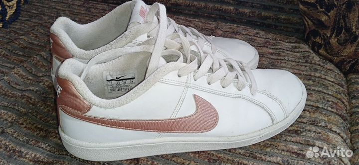 Кожаные кроссовки Nike