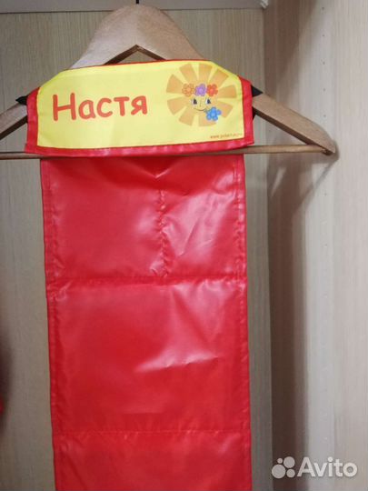 Кармашки на шкафчик в детский сад Настя