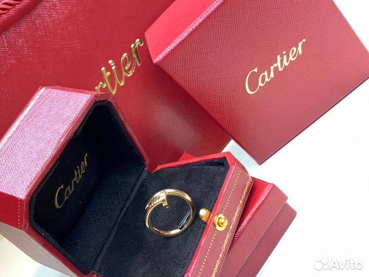 Кольцо cartier juste un clou золотое