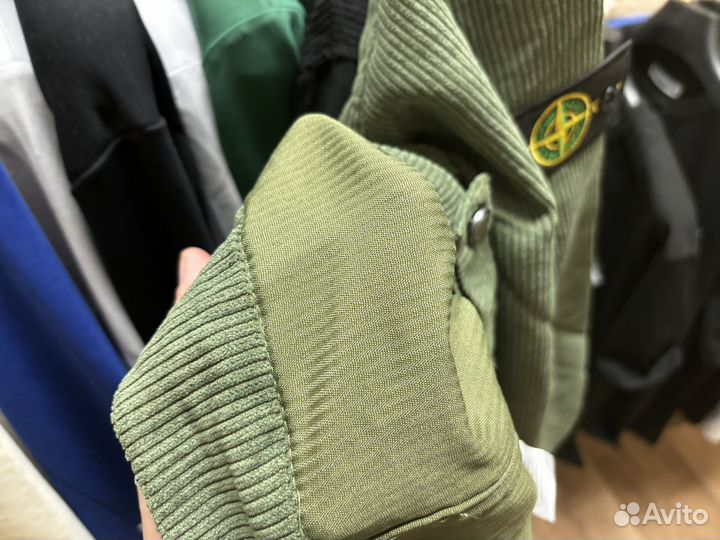 Stone Island хаки рубашка