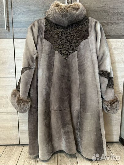 Шуба мутоновая 52