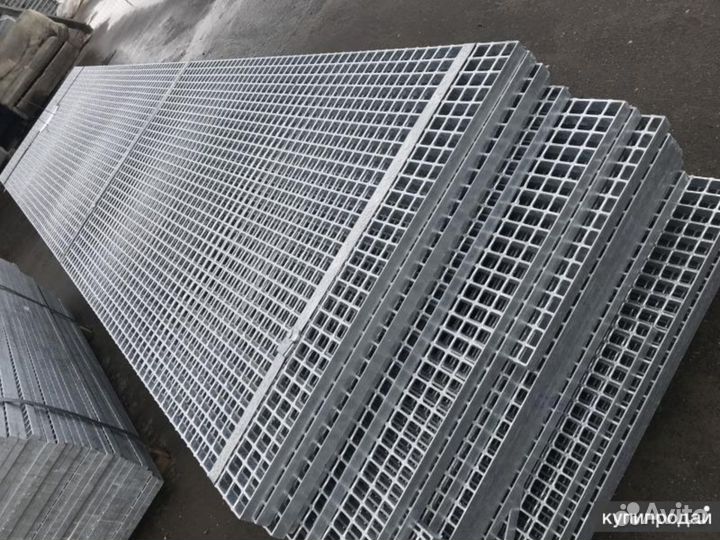 Сварной настил для применения в гаражах