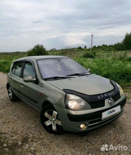 Renault Clio 1.1 МТ, 2002, 198 000 км