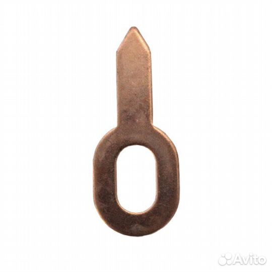 Шайба овальная приварочная изогнутая/прямая