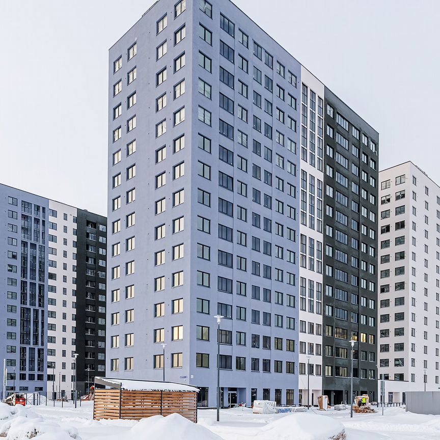 2-к. квартира, 57,6 м², 10/15 эт.