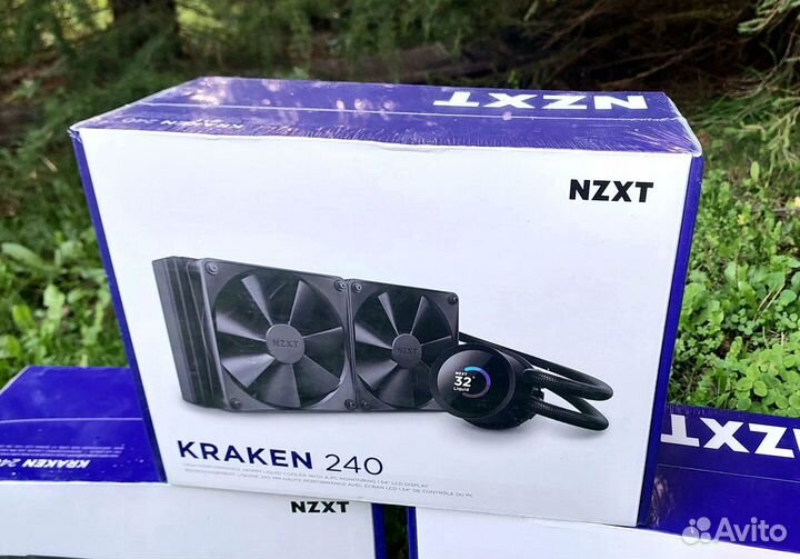 Nzxt Kraken 240 Black, White (Новые)