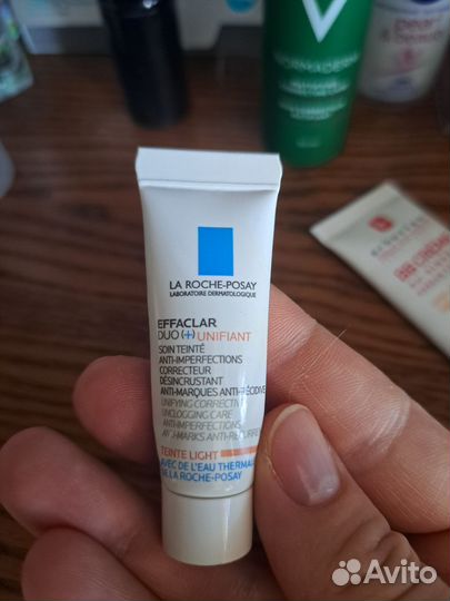 Крем с тоном la roche effaclar 10шт