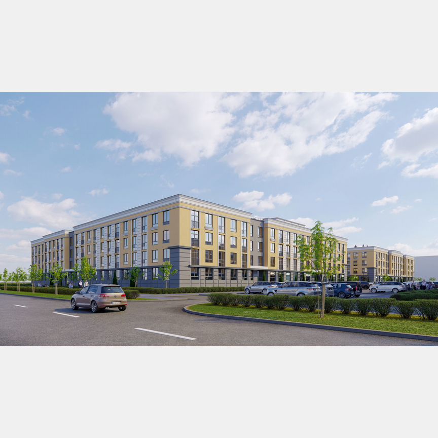 3-к. квартира, 88,6 м², 2/4 эт.