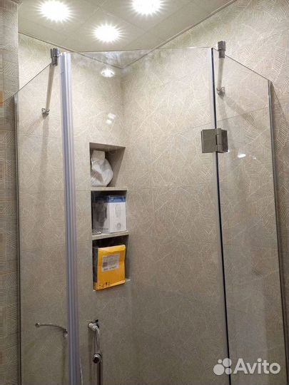 Стеклянные душевые на заказ от 3 дней