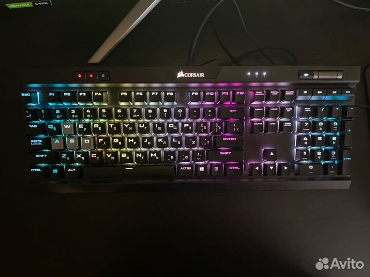 Клавиатура Corsair k70 mk 2 cherry mx red