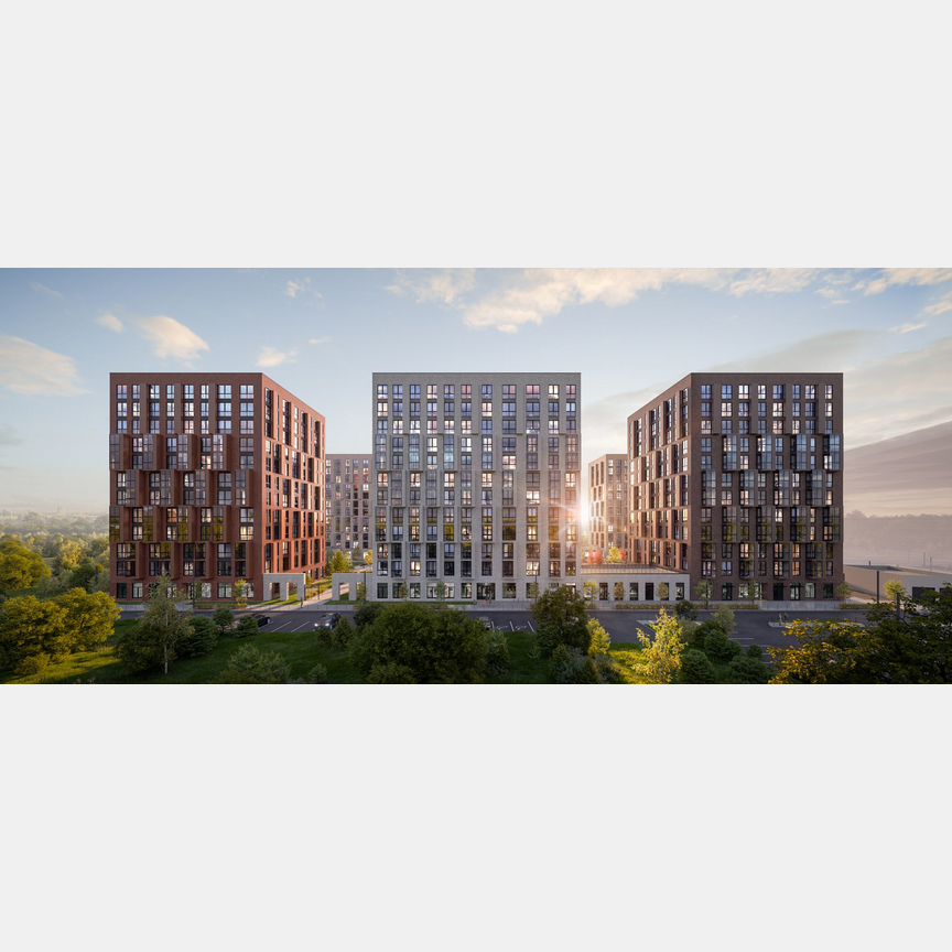 1-к. квартира, 43,1 м², 8/12 эт.