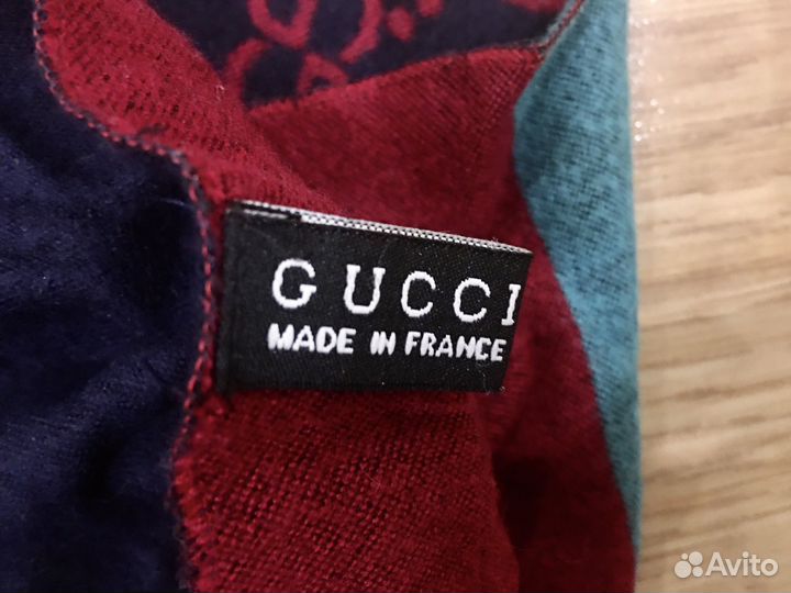 Шарф палантин кашемир Gucci