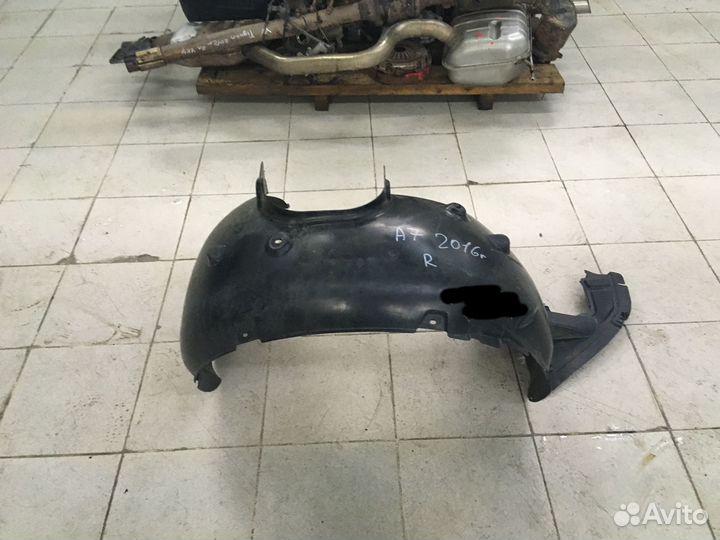 Защита арок (защита крыла, подкрылок) передняя пра