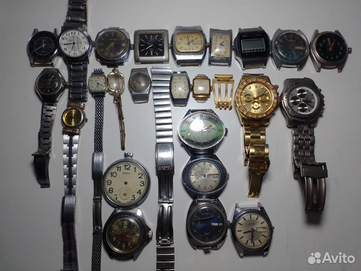 Часы разные