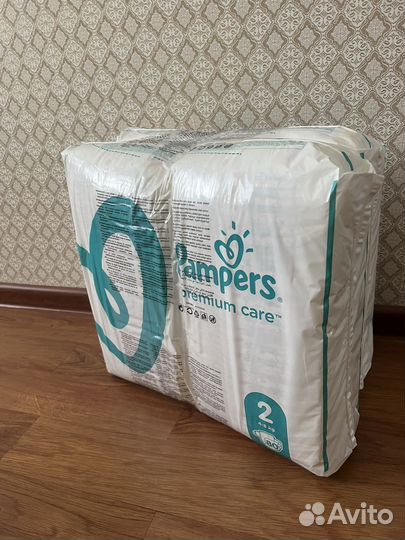 Подгузники pampers premium care 2