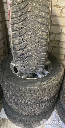 Колеса зимние 235/65 r17 на Ауди, touareg