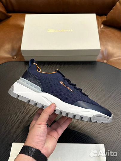 Кроссовки мужские Santoni