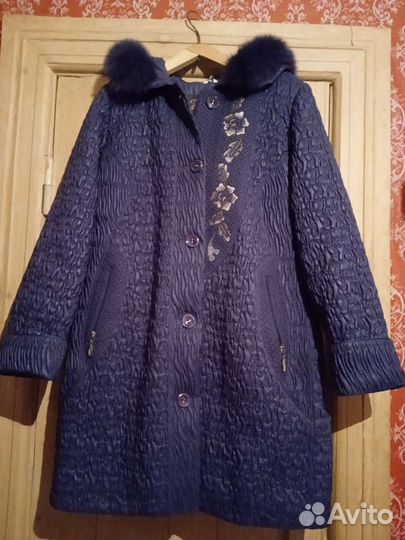 Пуховик пальто женский