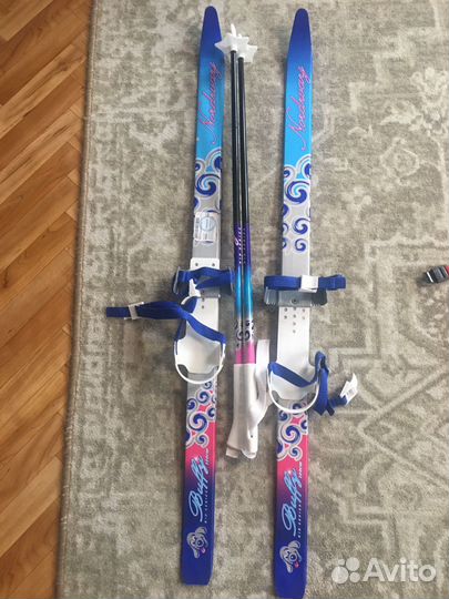 Лыжи детские 100 см