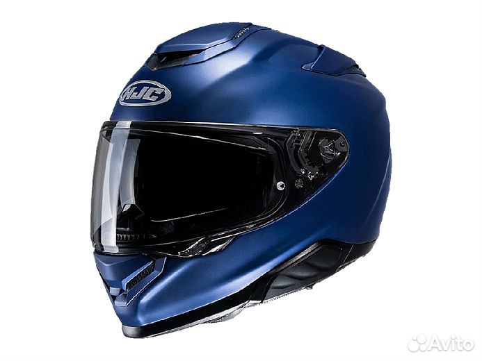 Мотошлем HJC rpha71 semi flat metallic blue