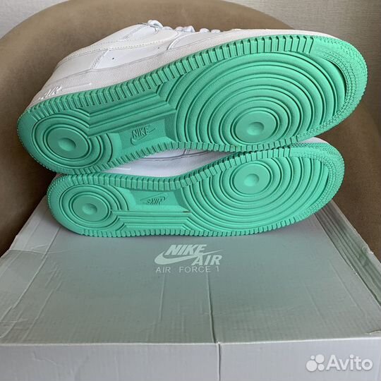 Кроссовки Nike Air Force 1'07 White Mint Оригинал