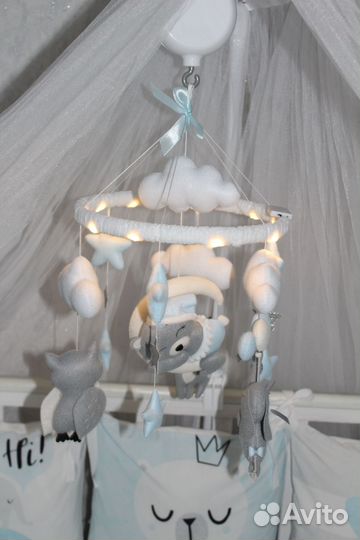 Мобиль (кронштейн +балдахин+муз.блок)