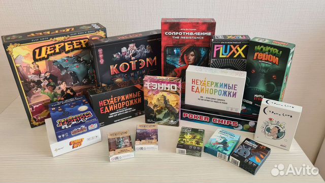 Настольные игры для взрослых и детей
