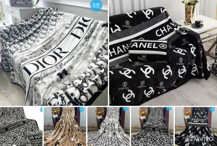 Плед новый 2хсп